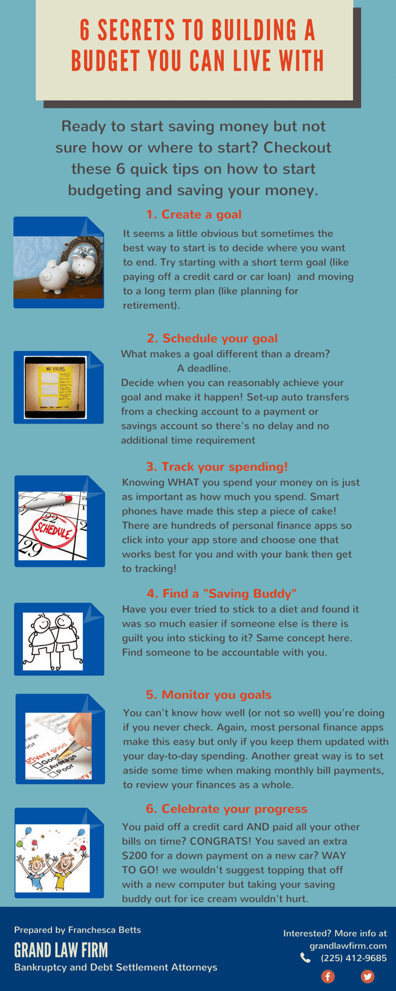 6 Secrets To Building A Budget